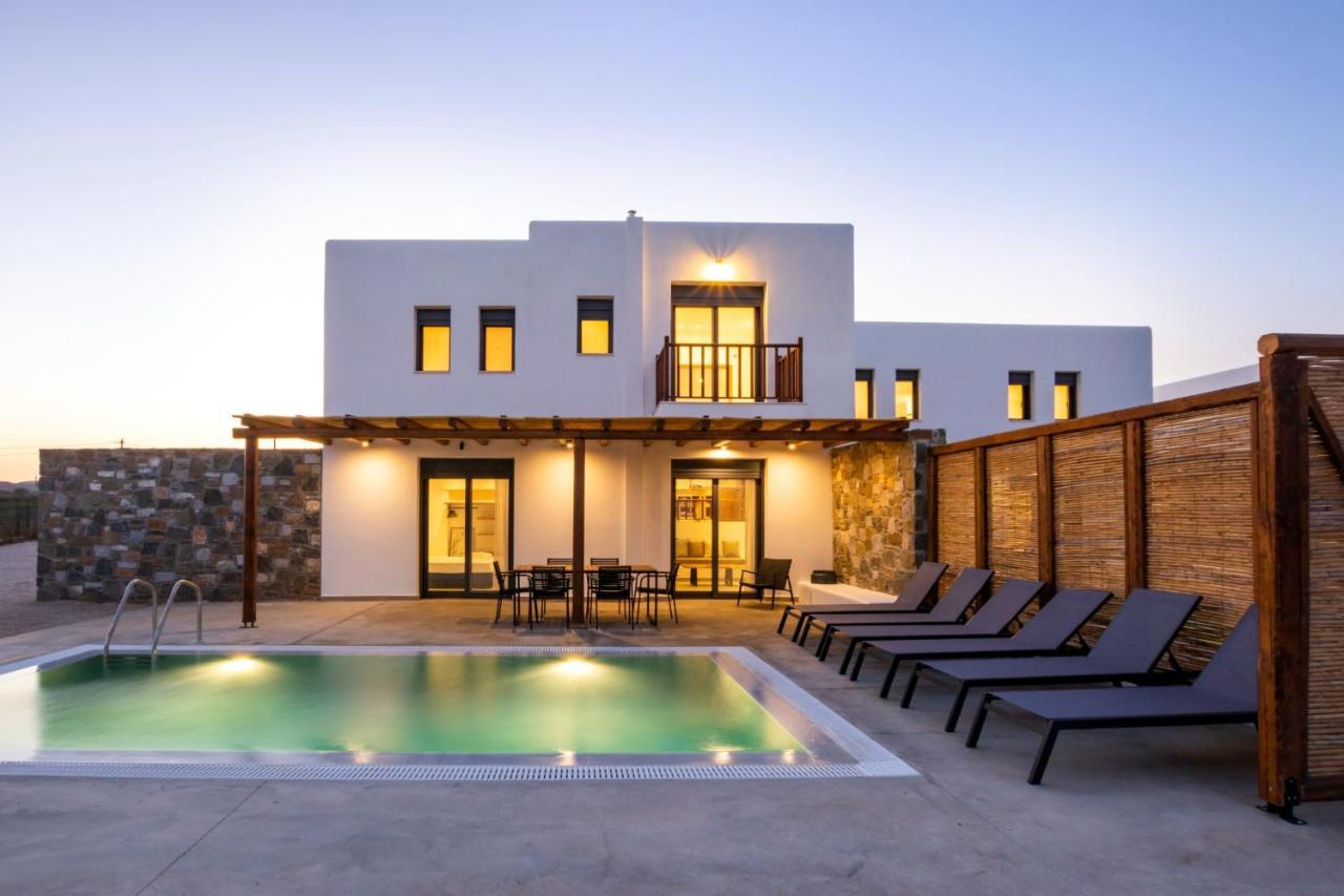 Cato Agro 5, Seafront Villa With Private Pool Afiartis Exterior photo